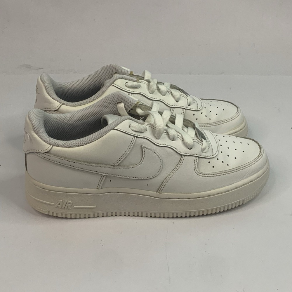 Nike‎ Air Force 1 LE Big Kids' White Leather Sneakers DH2920-111 Size 6.5Y